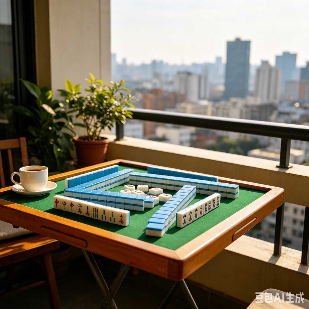 transparent acrylic mahjong set