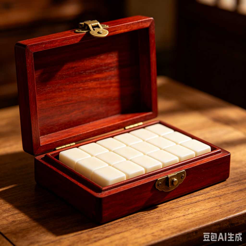 tiny mahjong set for backpack