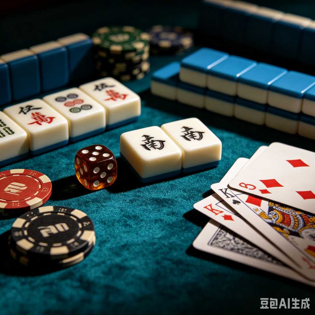 muted color mahjong set